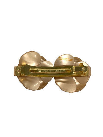 アレクサンドルドゥパリ バレッタ ピンク フラワー スワロフスキー IT43TI7ZUI1C