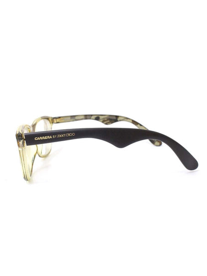 カレラ OHBIC メガネ ベージュ/マルチカラー CARRERA BY JIMIMY CHOO セルフレーム フルリム ウェリントン ITZIIONHNXXC 【SALE】