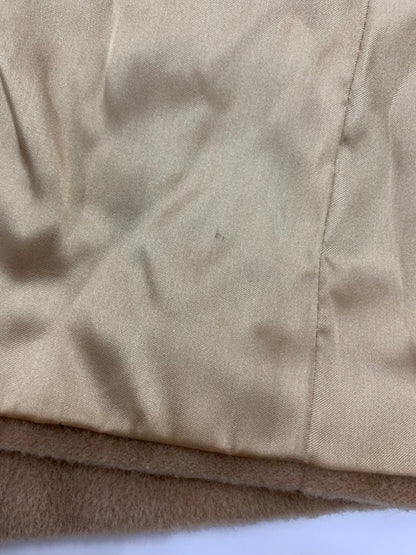 マックスマーラ 1637597 38 キャメル チェスター ロングコート シルバータグ ベルト ITVQLFNTHCB2