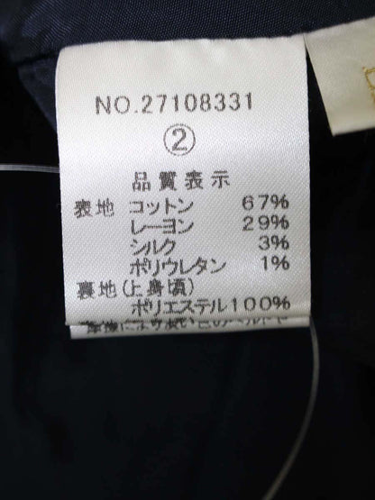 エリザ 27108331 ワンピース 2 ネイビー デニム バックジップ ITTWYMHIH3YB