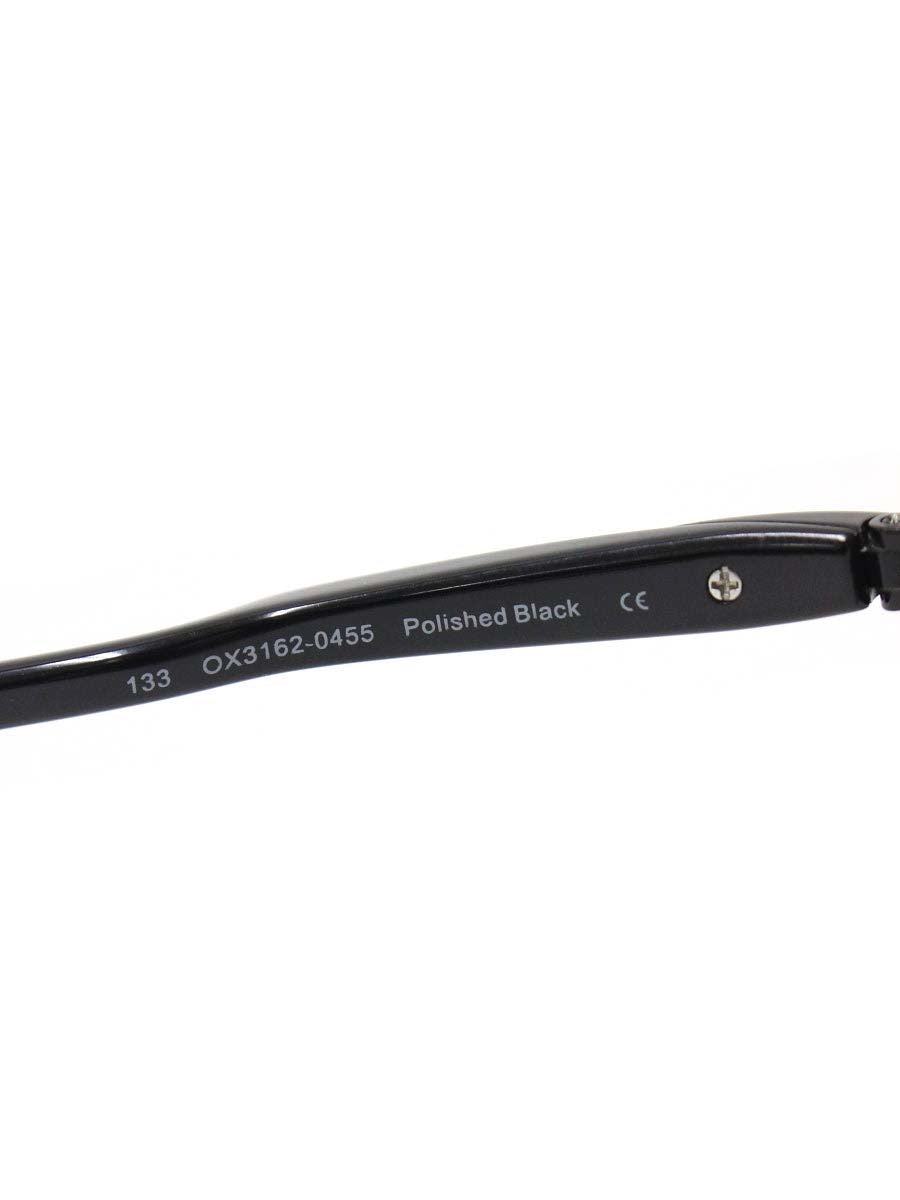 オークリー BLENDER 6B OX3162-0455 メガネ ブラック メタルフレーム スクエア IT658B3C7GIO