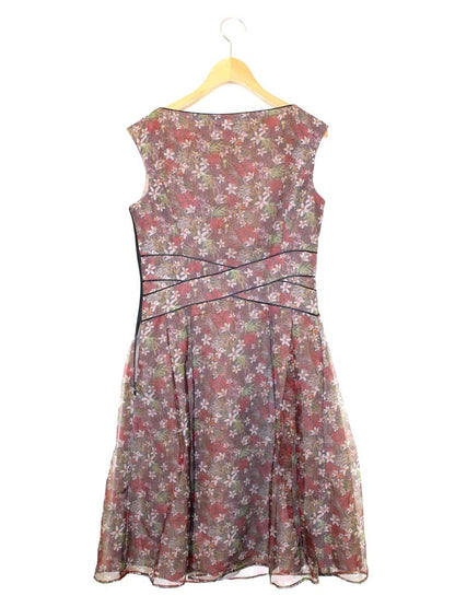 トッカ LIBERTY ART FABRICS OPTOGW0375 ワンピース 0 ブラウン フラワーモチーフ ITCV4ZT8WMM0