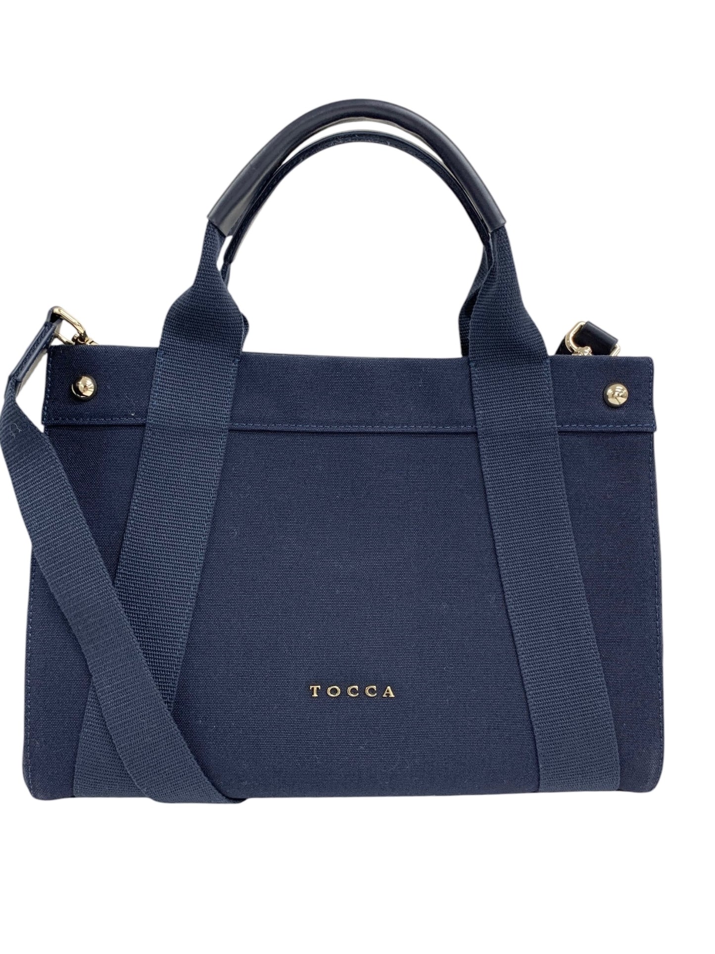 トッカ バッグ ネイビー キャンバス IT8UE3CQAPV4