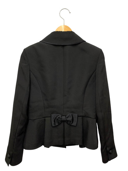 ルネ 6013470 ジャケット 34 ブラック シルク混 3B IT29YX2DZNDO