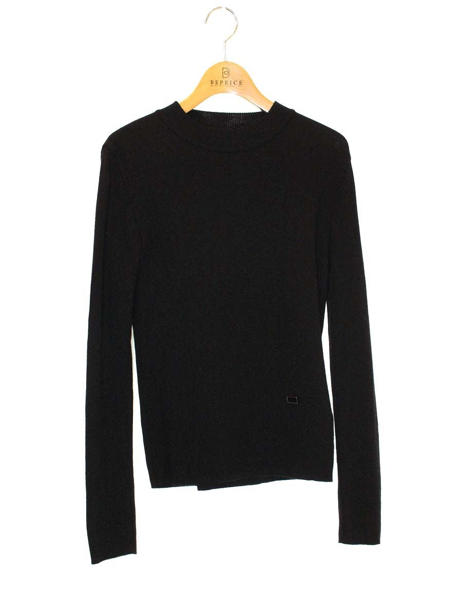 ルネ 6432430 ニット 34 ブラック ウール ITE7ZUFZDZUO
