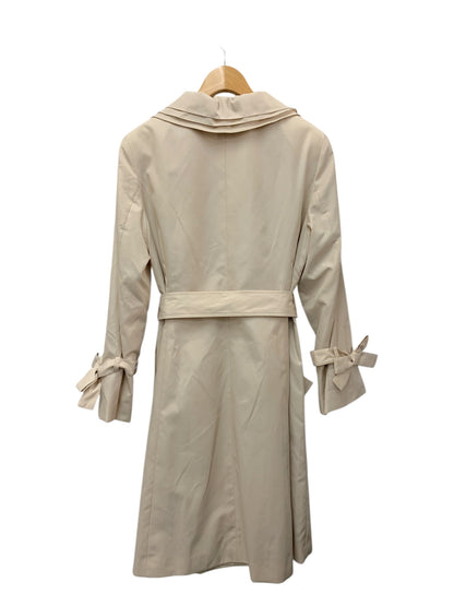 エムズグレイシー 129110 コート 38 ベージュ フリルカラー ITM3FU4B2DA4