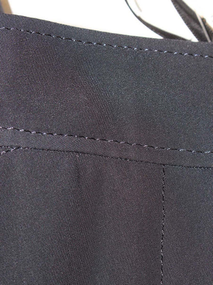 エムズグレイシー 516112 パンツ 38 ネイビー スリット パール ITGZCYSH2DF0