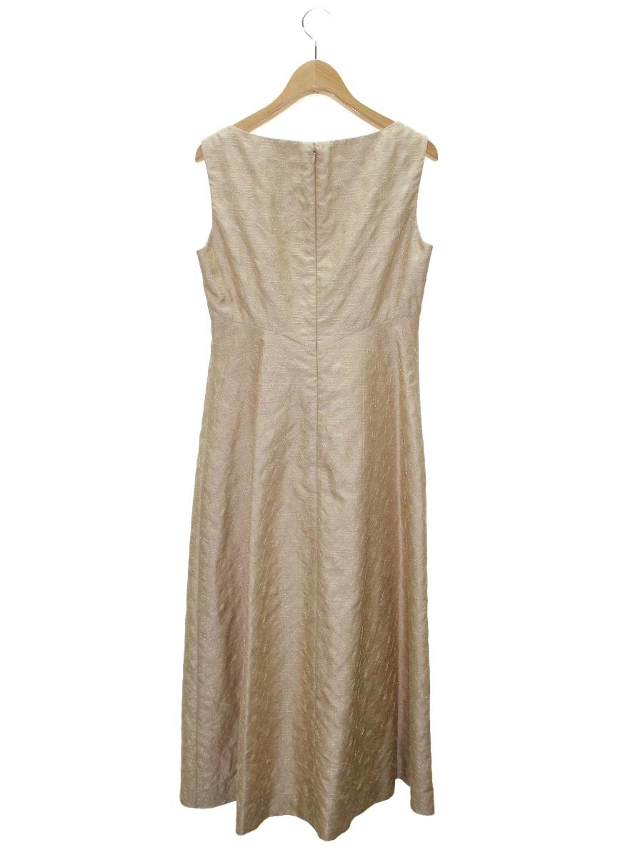 シビラ GBEGJ-90590 ワンピース M ベージュ 刺繍 幾何学模様 ITLZTGJPMMTC