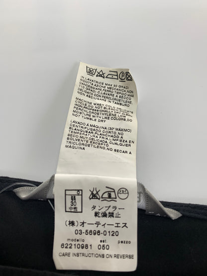 マックスマーラ 62210981 ワンピース 36 ブラック フレアー 綿 ステッチ ITJJZ958KTLW 【SALE】