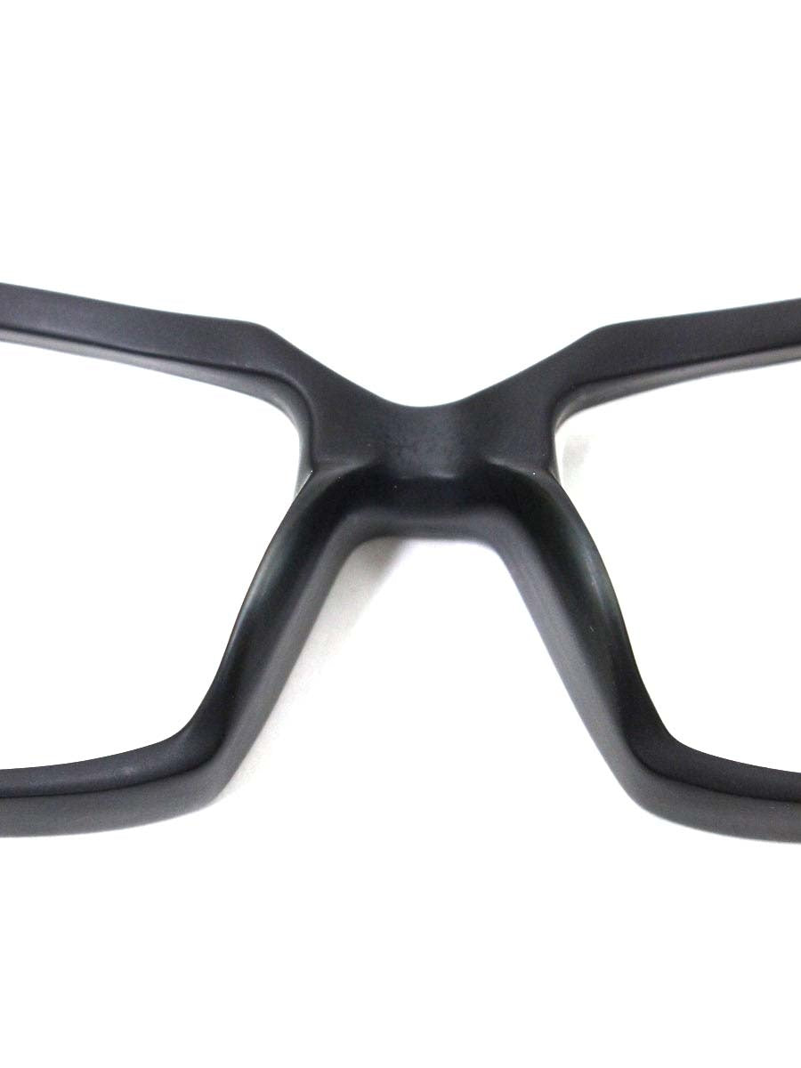 キューブリック BTY7302 メガネ ブラック セルフレーム フルリム スクエア IT7GB5EJDPXC