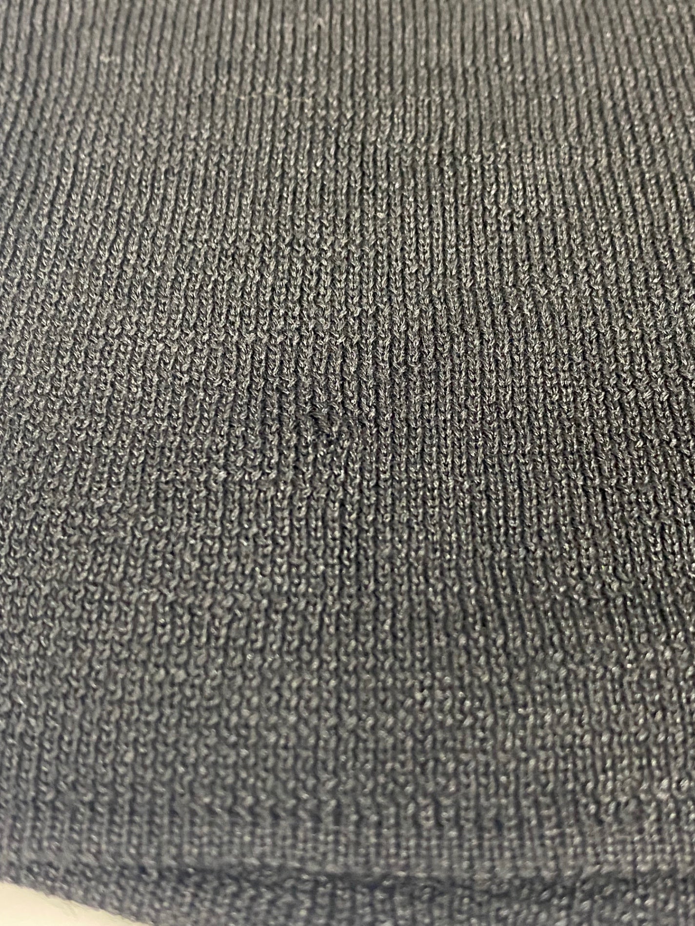 エムズグレイシー 918119 Tシャツ カットソー 40 ブラック 袖リボン シースルー ニット IT6667KBLA66