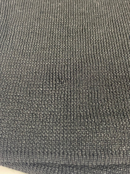 エムズグレイシー 918119 Tシャツ カットソー 40 ブラック 袖リボン シースルー ニット IT6667KBLA66