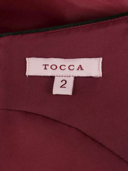 トッカ  SKETCH OPTOYA0255 ワンピース 2 ワインレッド ITVT3HT2JFWG 【SALE】