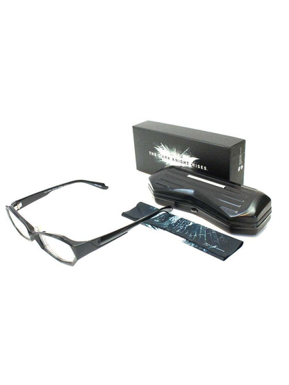 眼鏡市場 バットマン ダークナイトライジング×眼鏡市場 BAT-DK03 セル フルリム スクエア ブラック IT9JKTPA1RSY