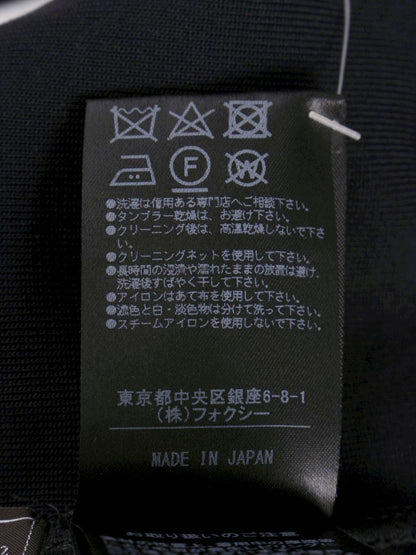 フォクシーブティック ニットトップ フローラパフ 37161 カットソー 42 ネイビー IT2VNWIZMOT4