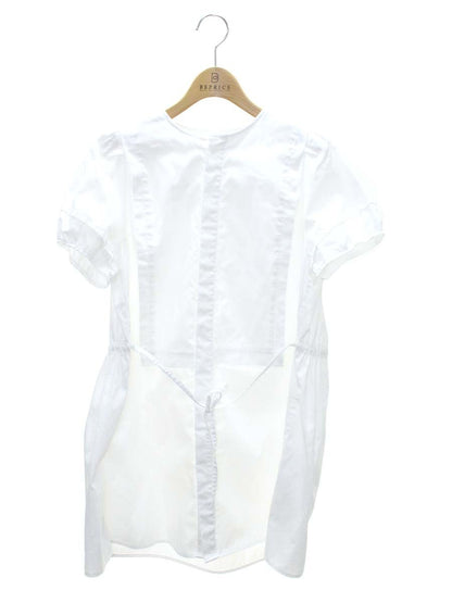 ヨーコチャン YCB-523-348 シャツ F ホワイト ブラウス コットン ITIQHMCZXTTK