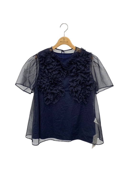 エムズグレイシー 415347 トップス 40 ネイビー IT96UGP6VNCG