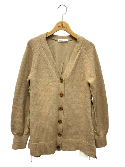 アディアム 40234 カーディガン 2 ブラウン 異素材 フリル ITPHPENEUF14 【SALE】