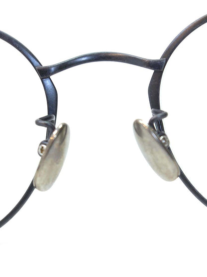 テイラーウィズリスペクト fidel メガネ ネイビー ボストン メタルフレーム TITANIUM ITNWD9J8MXR8