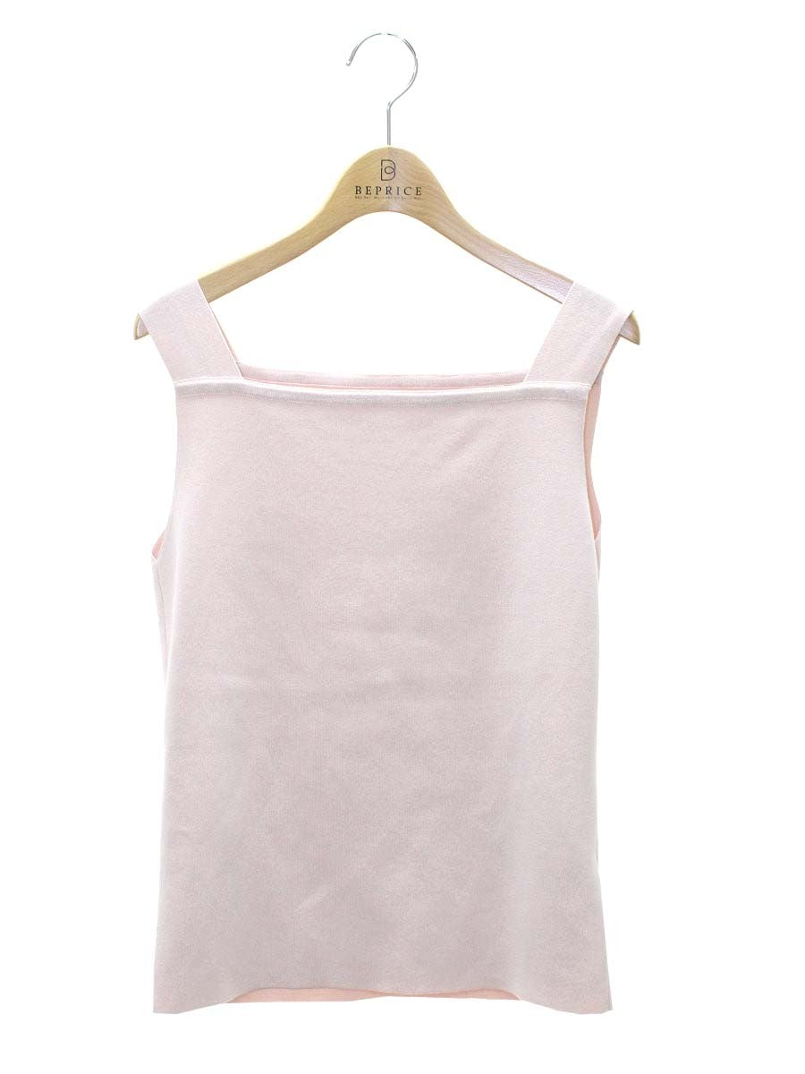 フォクシーブティック 41211 タンクトップ 40 ピンク Sleeveless Knit Top Voyage ITMP7MWK7QIP