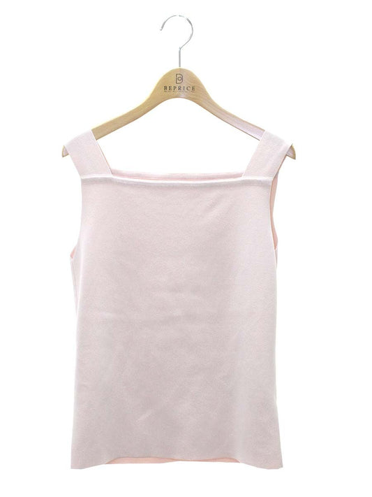 フォクシーブティック 41211 タンクトップ 40 ピンク Sleeveless Knit Top Voyage ITMP7MWK7QIP
