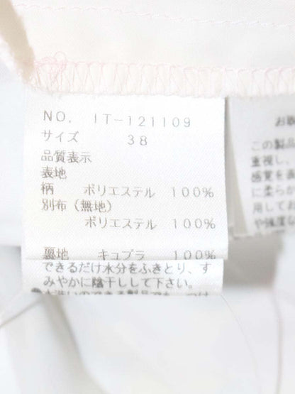 エムズグレイシー 121109 ワンピース 38 ピンク フラワーモチーフ ITDNGC7DKO74