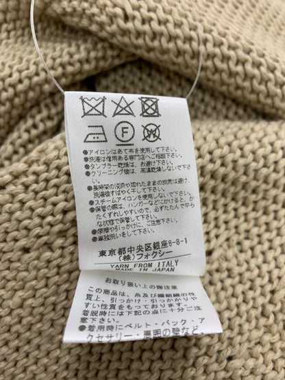 アディアム クロップドニットスナッグ 38035 ボレロ カーディガン F ベージュ シルク カシミヤ ITJKRWU906BA