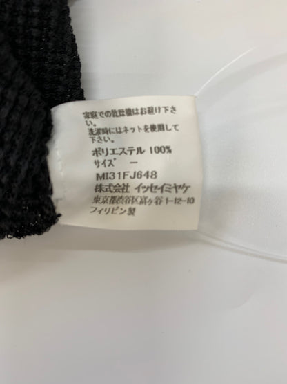 ミーイッセイミヤケ MI31FJ648 ノースリーブカットソー ブラック タートルネック ITOJ09KAECB4