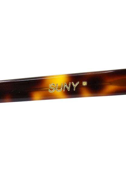 バディオプティカル SUNY メガネ ブラウン セルフレーム ボストン べっ甲柄 ITE5C8NLZRER