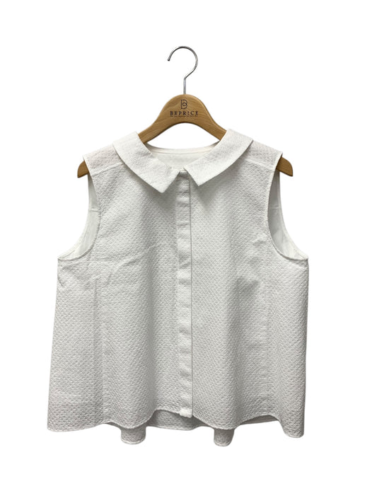 フォクシーブティック Bergamote Top 44687 ブラウス 42 ホワイト シャツ ITUOOPF3UOPY