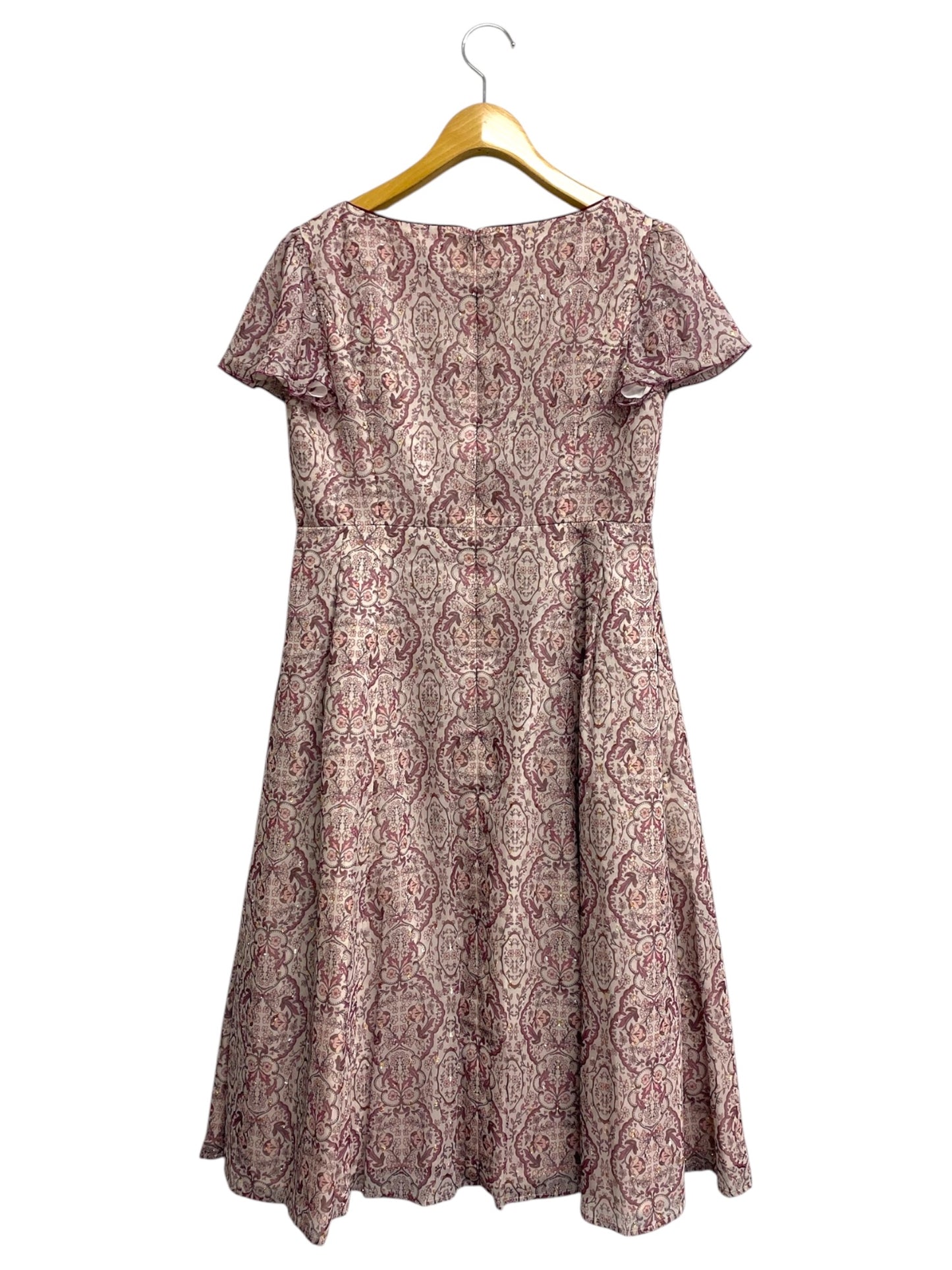 トッカ OPTOSM0835 ワンピース 2 ピンク 花 ラメ IT6QI41ICBDY