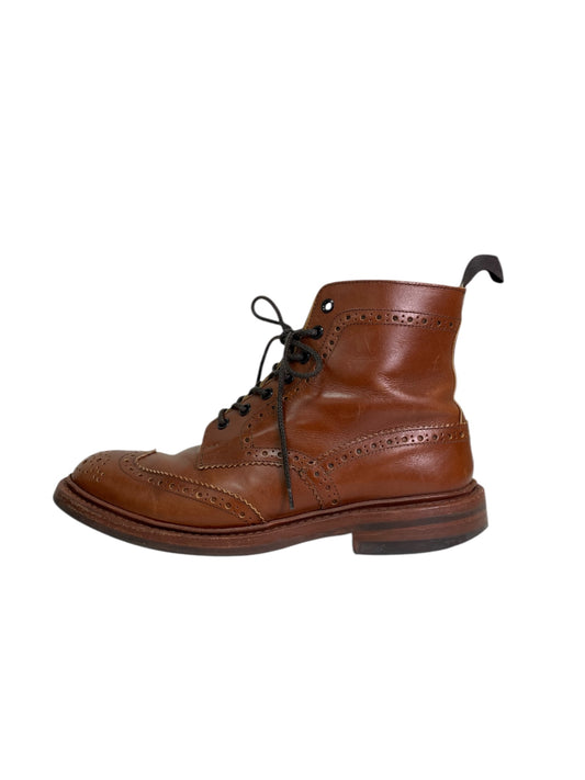 トリッカーズ 5634125 ブーツ 8 ブラウン ウイングチップ IT0603NWT0JQ