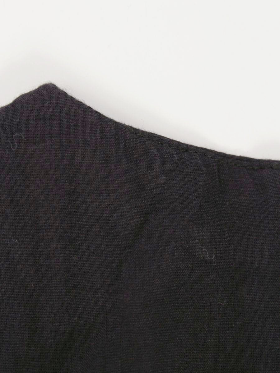 マリハ ワンピース 36 ブラック ノースリ フレア Vネック IT3Q8AQM18LI