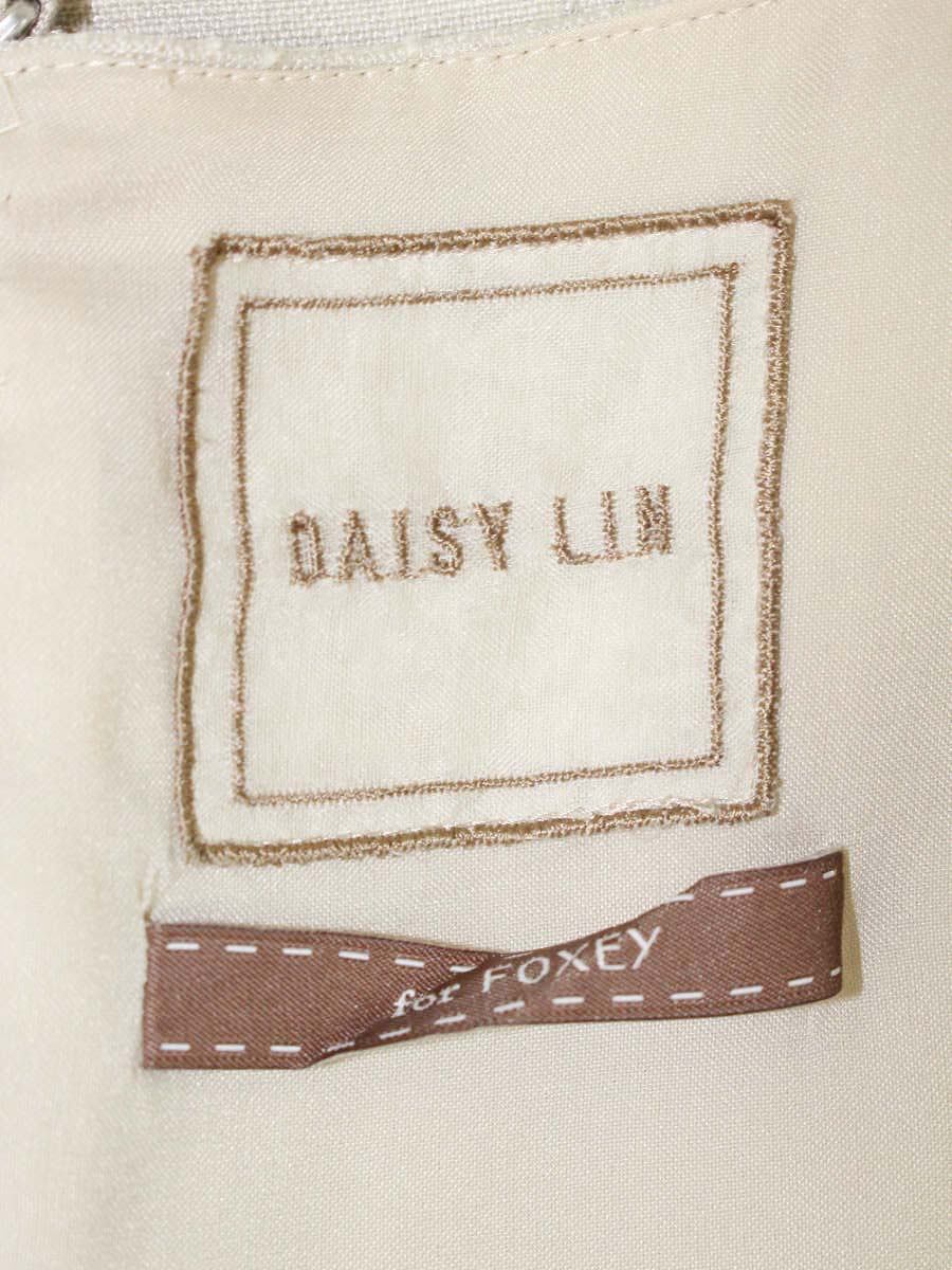 デイジーリンforフォクシー ドレス リネングラシア 32782 ワンピース 40 ベージュ IT8QF5L4YCW0 【SALE】
