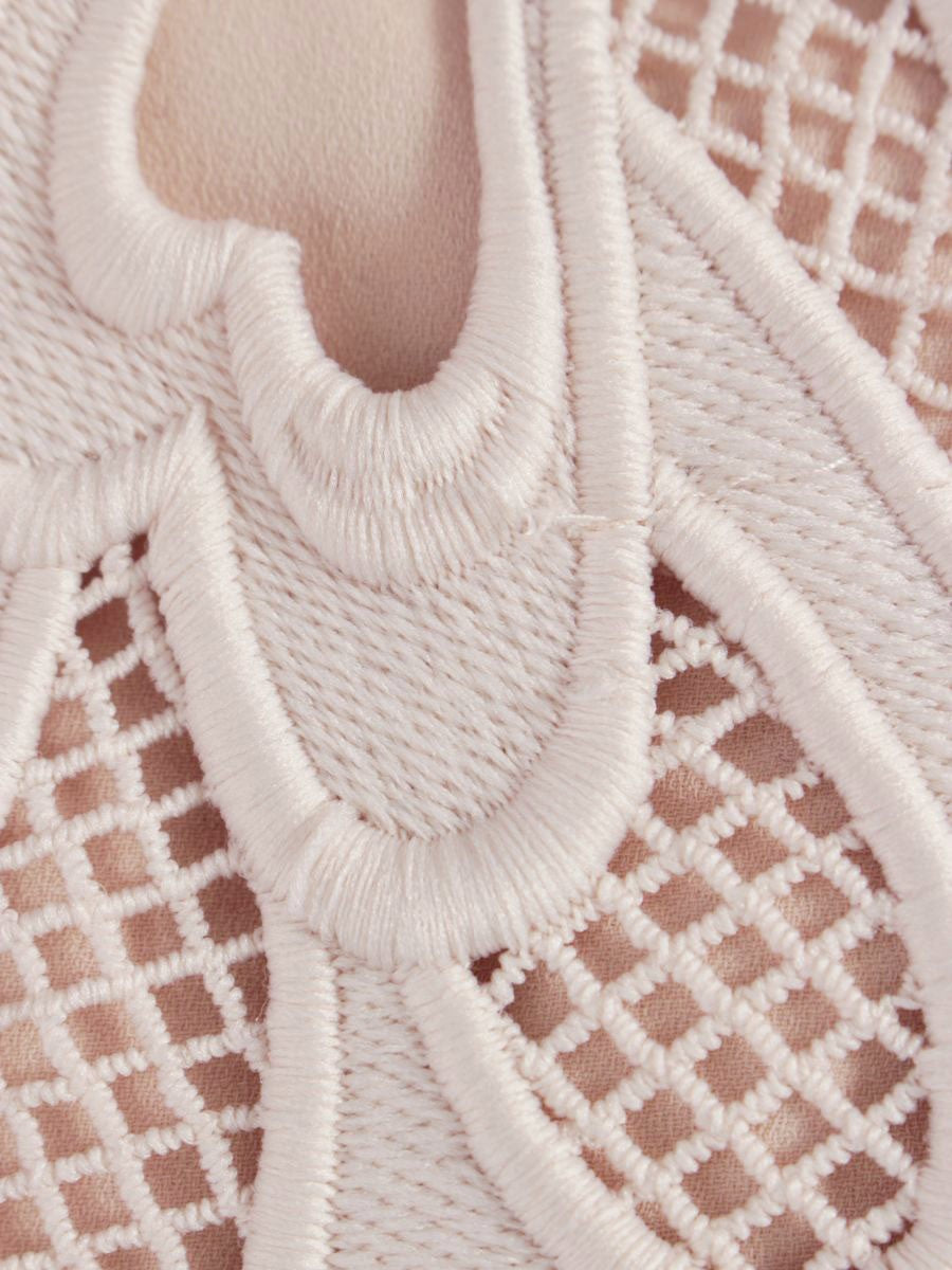 セルフォード CWFS194054 タイトスカート 38 ベージュ ハートレース IT1G9KE5IXXC