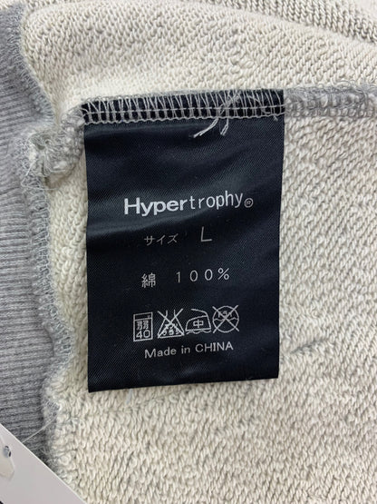 木梨サイクル パーカー L グレー HYPERTROPHY ファストジップ スウェット ITNER5PP35OV