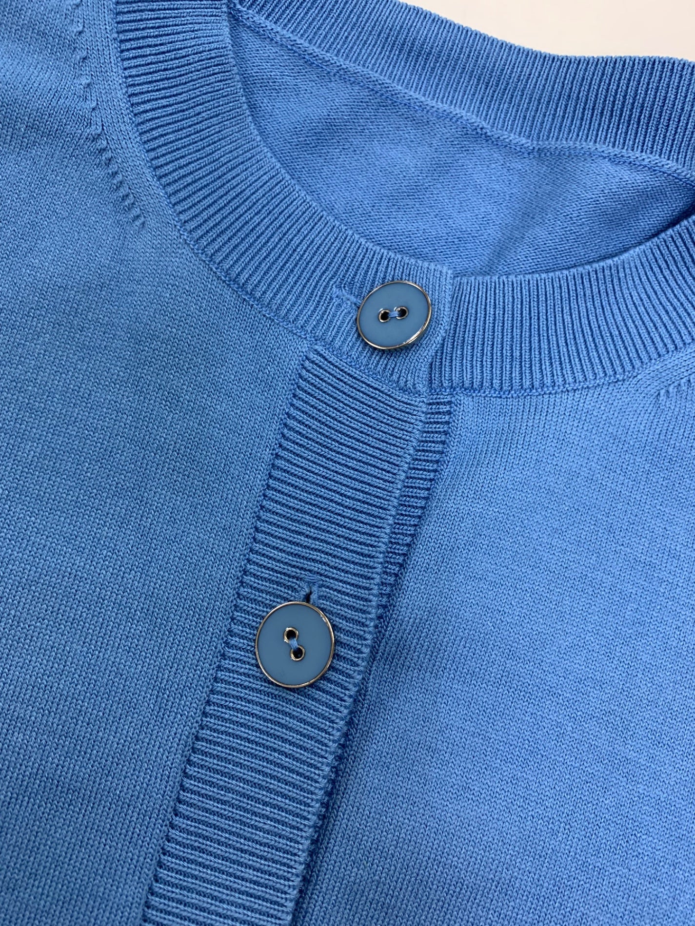 フォクシーニューヨーク Cardigan Logan 44419 カーディガン 40 ブルー IT4HFFOQFFVG