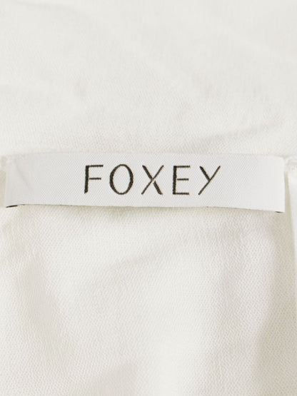 フォクシーブティック Upper Standard 36823 カーディガン 38 ホワイト 2023年増産品 IT1U9YH98Y1S