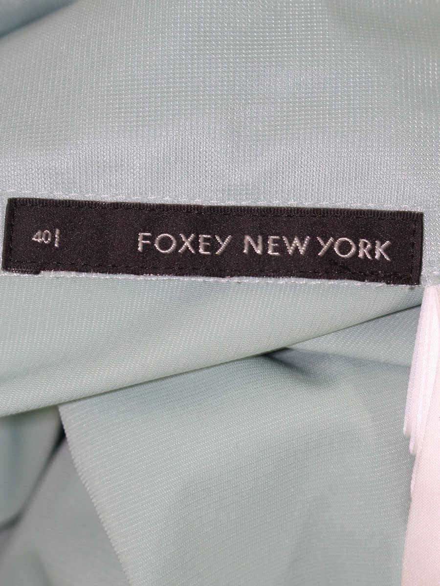 フォクシーニューヨーク Thank You Skirt 29662 スカート 40 グリーン ITTUZ647CJIM