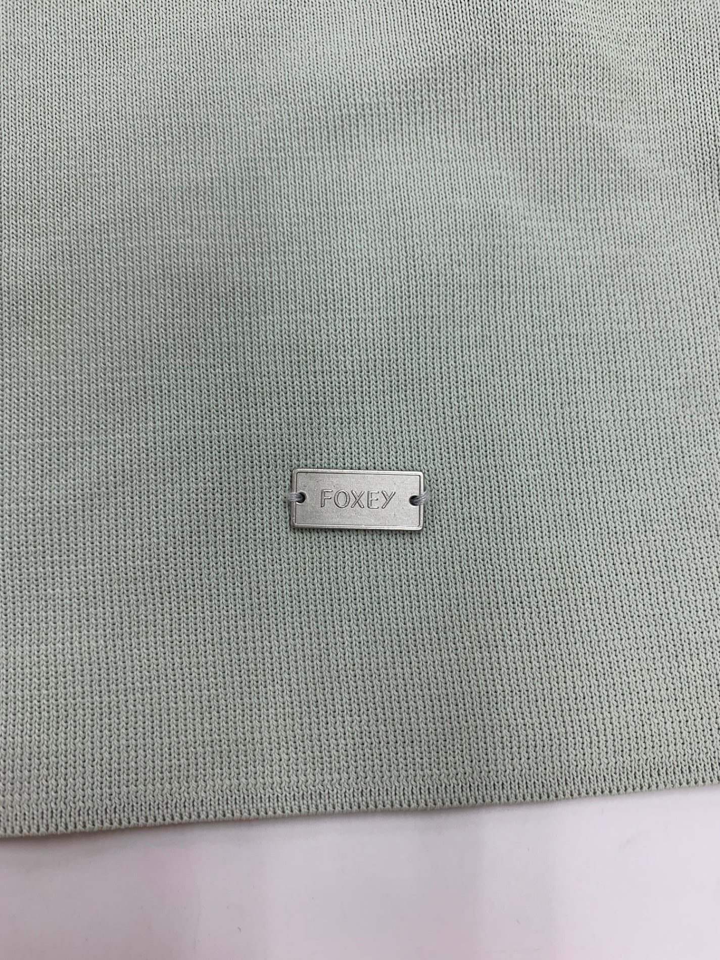 フォクシーニューヨーク Knit Top Abeille 42768 ニット 40 グリーン IT61DHLJQWXZ