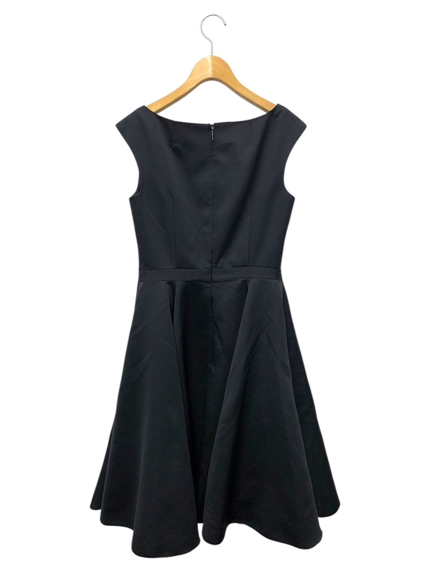 ルネ basic 5916230 ワンピース 34 ネイビー フレア ITFVDU1DLEV4