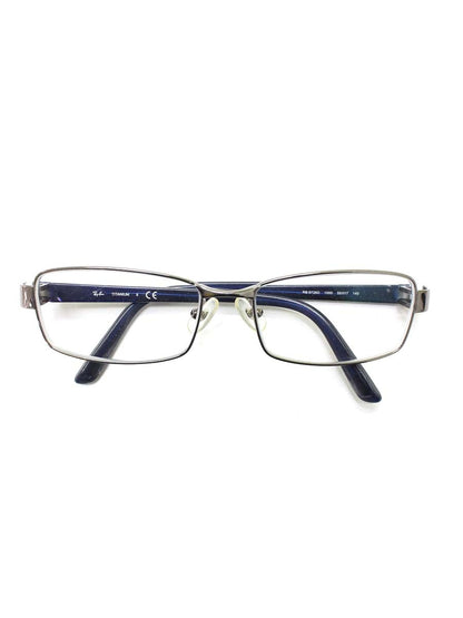 レイバン RB8726D メガネ ガンメタル/ネイビー メタルフレーム フルリム スクエア ITH05AX7NZAR