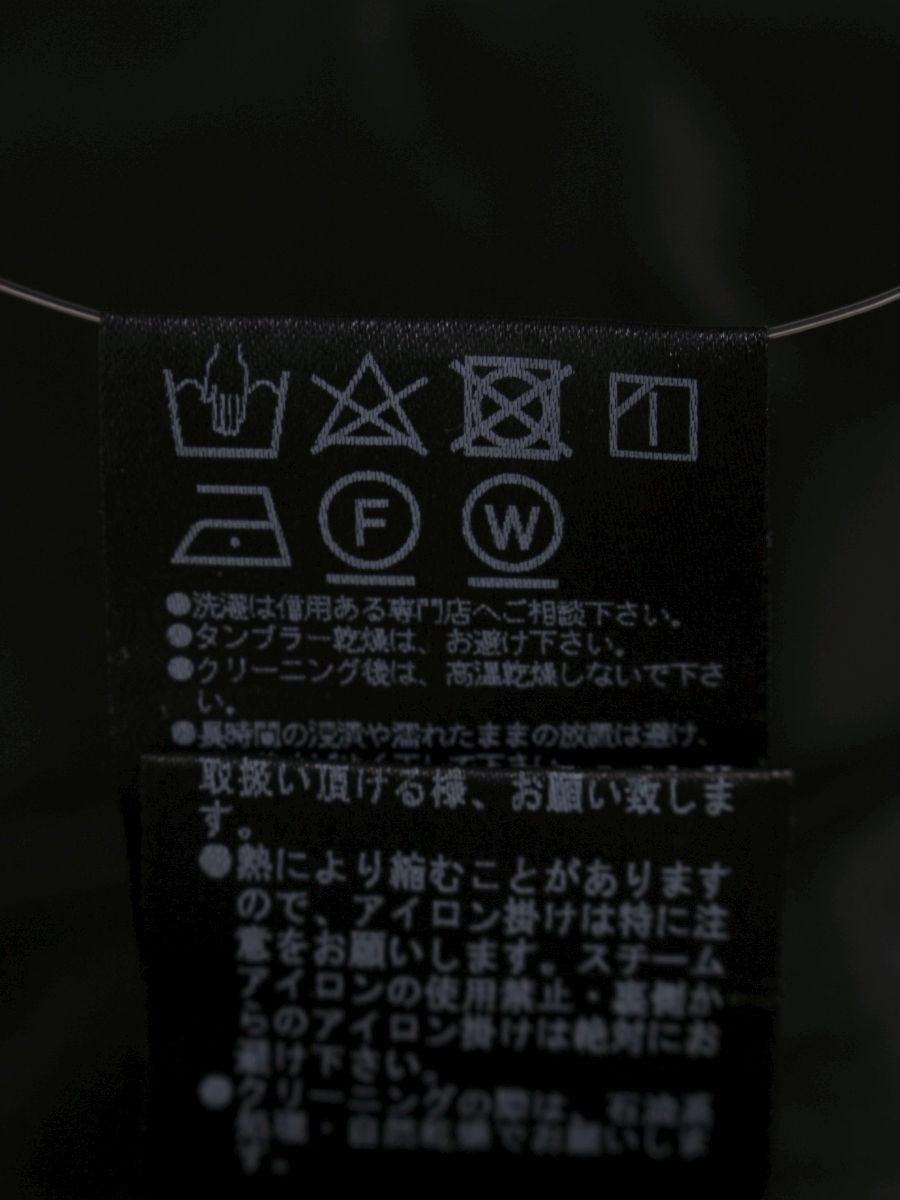 フォクシーニューヨーク 37202 ワンピース 40 ネイビー クルーネック バックジップ グログランリボン ITKQOK42D4VK