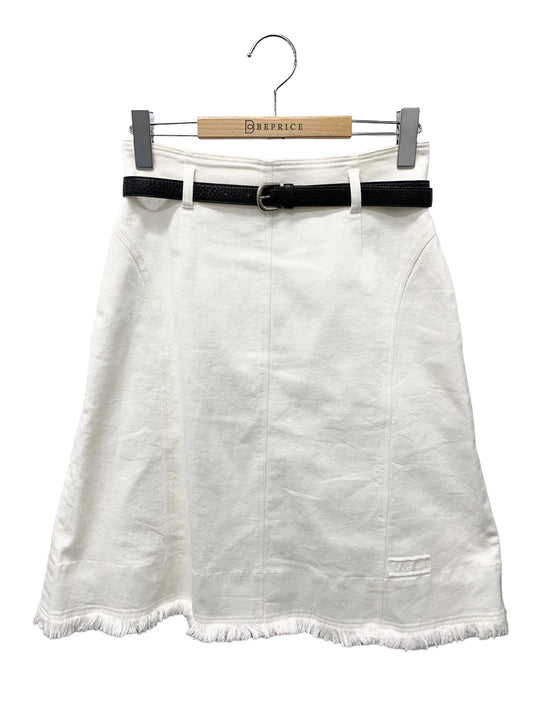 フォクシーブティック Skirt Coquillage 39699 スカート 40 ホワイト ITK7I7UCSH1S