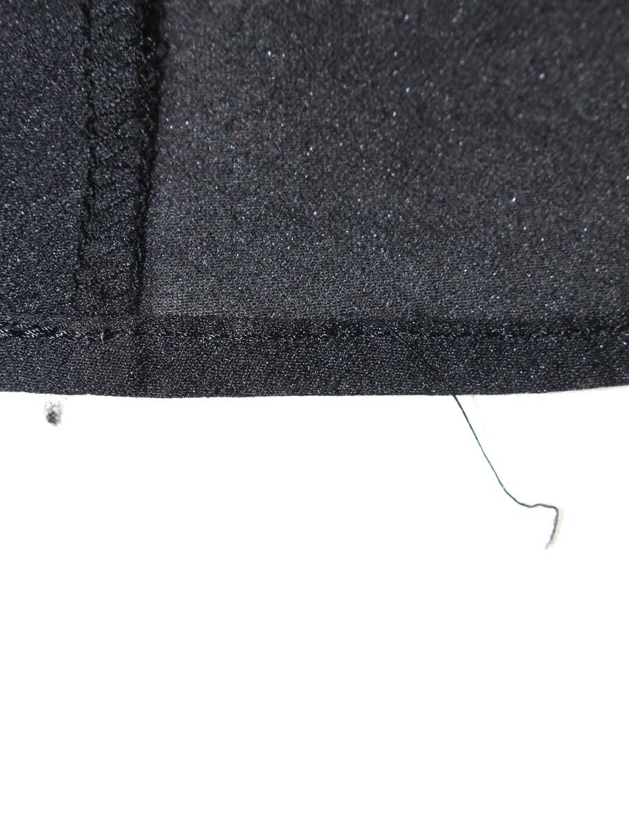 エムズグレイシー 416316 パンツ 38 ブラック フラワーモチーフ ドット柄 IT99RURSAQ1I