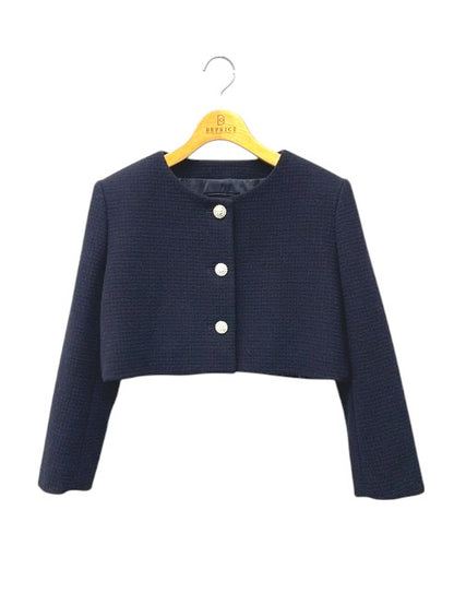 フォクシーブティック 43892 ジャケット 38 ネイビー ITW05MLP79AB 【SALE】