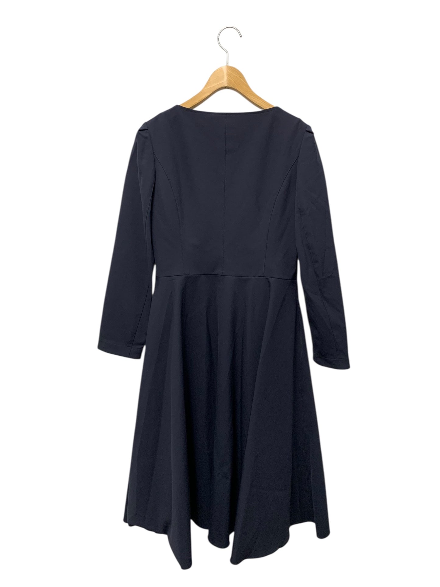 ルネ 5316200 ワンピース 38 ネイビー パール フロントジップジップ 2way IT1EDH0U80RW