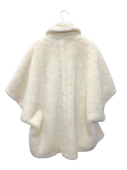 マックスマーラ 23473619336 ポンチョ ホワイト テディベア IT4QKJO4C8ZC 【SALE】