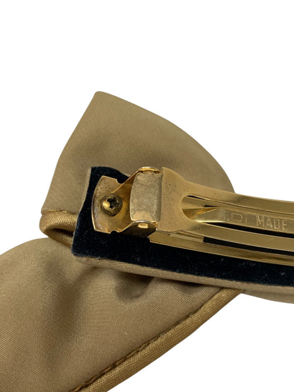 アレクサンドルドゥパリ バレッタ ベージュ リボン ITL2IB15S3JE