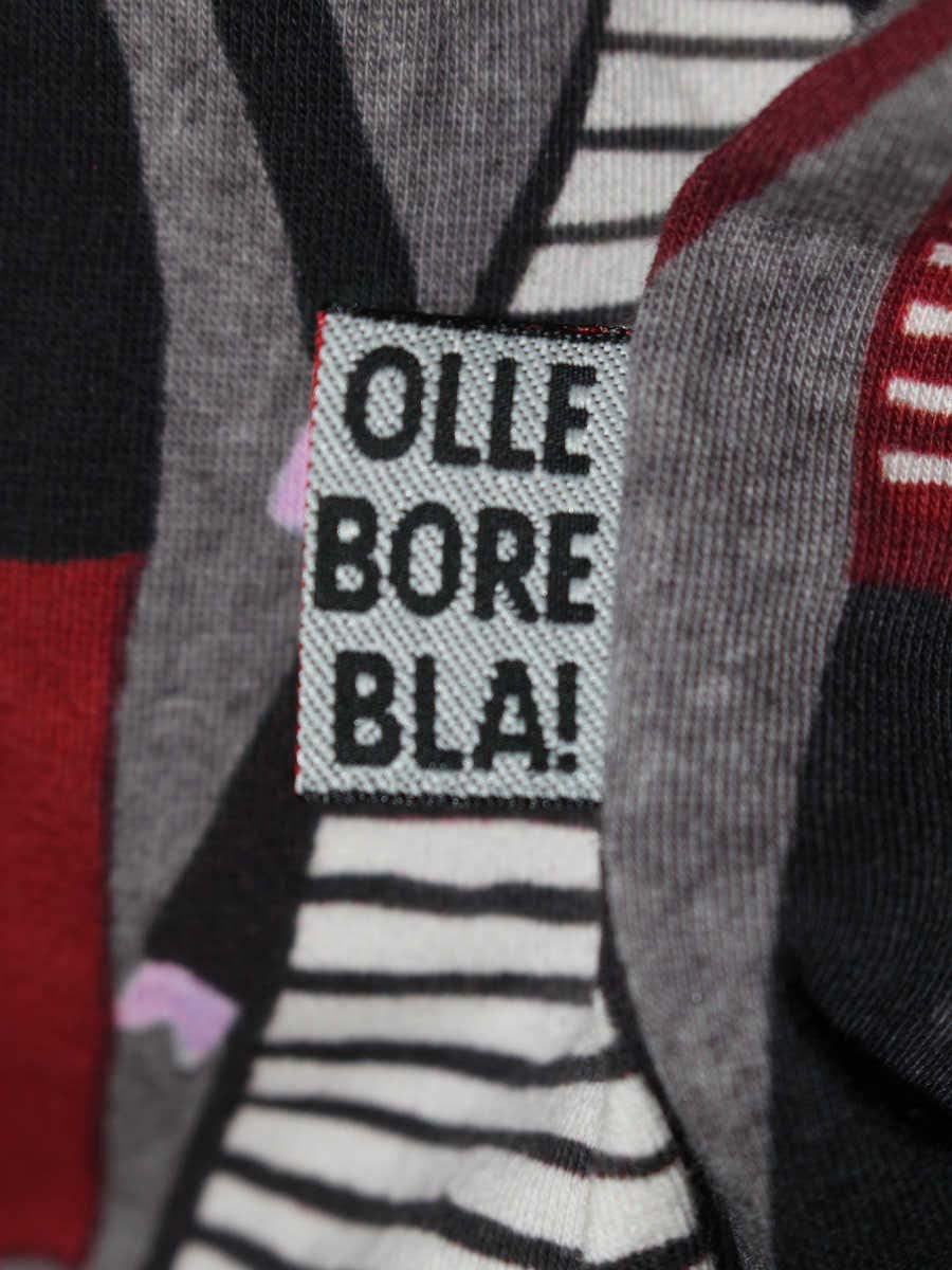 アルベロベロ 432410 カットソー F ブラック アニマルモチーフ 星空 ハイネック IT9X62YWOUYG